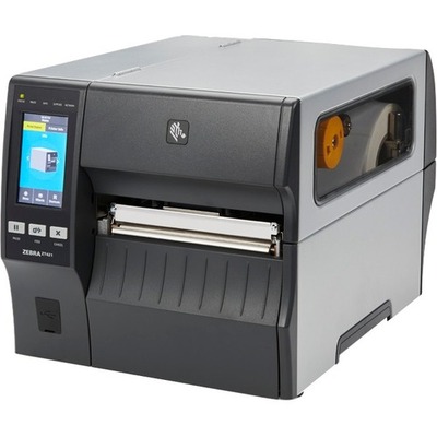 Zebra ZT421 Thermal Transfer Industrial Label Printer 203dpi USB Ethernet Serial Bluetooth 6" Peel Rewind Touch Display – ZT42162-T4P0000Z