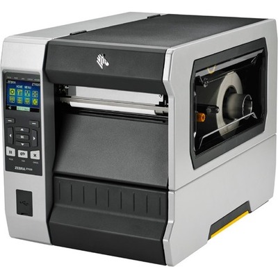 Zebra ZT620 Thermal Transfer Industrial Label Printer 203dpi USB Ethernet Serial Bluetooth 6" Rewind Touch Display – ZT62062-T2P0100Z