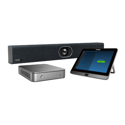Yealink ZVC400-C2-000 Zoom Room System, Mcore, MTouch-II and UVC40 4K USB All-In-One Camera, Speaker and MIC