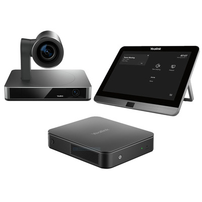 Yealink ZVC860-C3-000 Zoom Room System with MCore Pro, 8'' Touch Controller, UVC86 4k Dual Camera