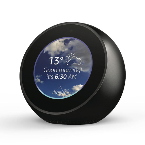 Amazon Echo Spot (黒) Amazon Echo Spot Black with Alexa (Black) | DeviceDeal