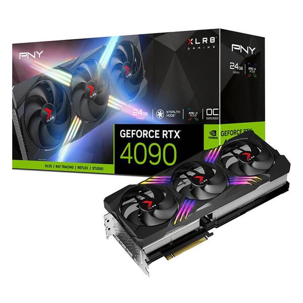 PNY GeForce RTX 4090 XLR8 Gaming Verto EPIC-X RGB TF OC 24GB Video
